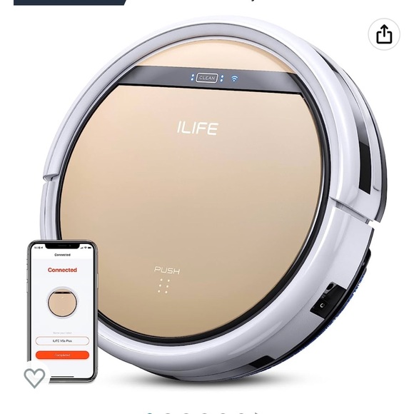 Other Ilife V5s Pro Robot Vacuum Mop Combo Slim Automatic Self Charging Poshmark